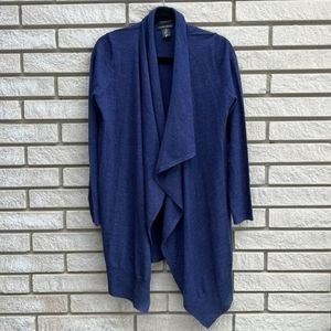 Tahari Open Front Wool Cardigan